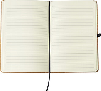 Recycled leather notebook (A5) Gianna