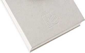 Recycled milk carton note block Thalassa