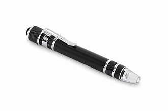 recycled multi tool pen, black