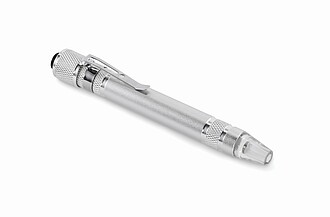 recycled multi tool pen, silver