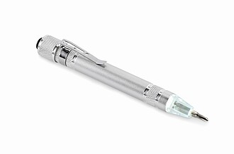 recycled multi tool pen, silver