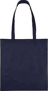 Recycled nonwoven (80 gsm) shopping bag Vian, blue