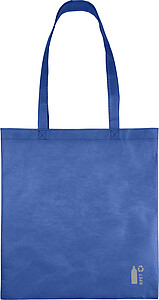 Recycled nonwoven (80 gsm) shopping bag Vian, cobalt blue