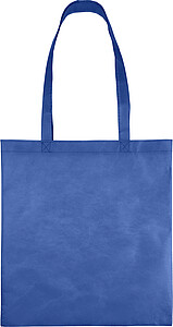Recycled nonwoven (80 gsm) shopping bag Vian, cobalt blue
