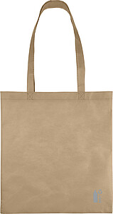 Recycled nonwoven (80 gsm) shopping bag Vian, khaki