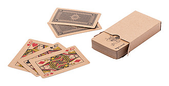 recycled paper playing cards
