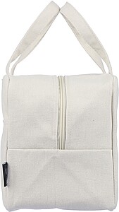 Recycled polycotton (330 gsm) cooler bag, beige