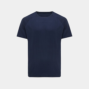 Recycled polyester quick dry sport t-shirt, navy