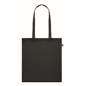 Recycled post-consumer cotton shopping bag