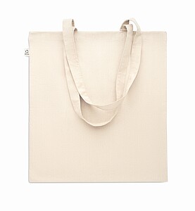 Recycled pre-consumer cotton shopping bag