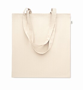 Recycled pre-consumer cotton shopping bag