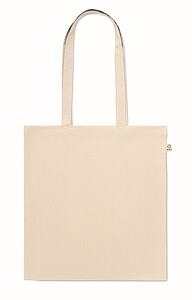 Recycled pre-consumer cotton shopping bag