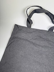 Recycled pre-consumer cotton shopping bag