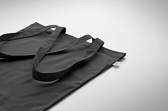 Recycled pre-consumer cotton shopping bag