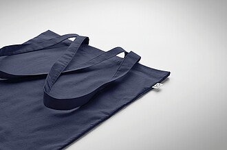 Recycled pre-consumer cotton shopping bag