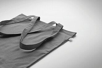 Recycled pre-consumer cotton shopping bag