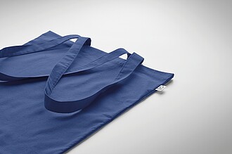 Recycled pre-consumer cotton shopping bag