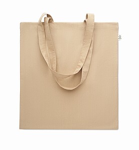 Recycled pre-consumer cotton shopping bag