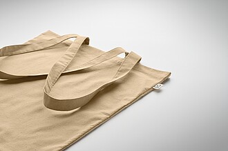 Recycled pre-consumer cotton shopping bag