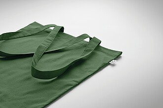 Recycled pre-consumer cotton shopping bag