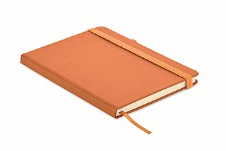 Recycled PU A5 lined notebook