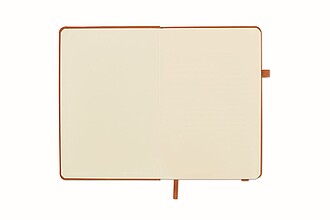 Recycled PU A5 lined notebook