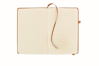 Recycled PU A5 lined notebook