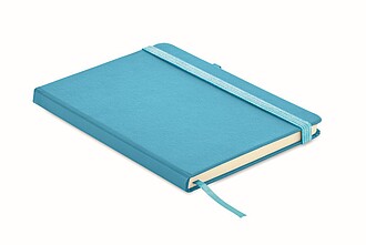Recycled PU A5 lined notebook