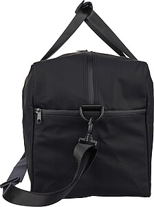 Recycled PU duffle bag Mirae, black