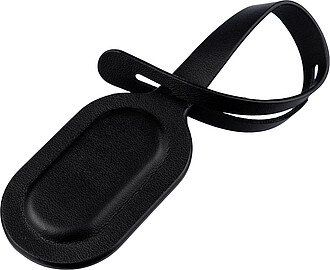 Recycled PU tag Kaia, black