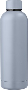 Recycled stainless steel bottle Isaiah, pastel blue