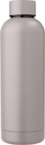 Recycled stainless steel bottle Isaiah, pastel pink