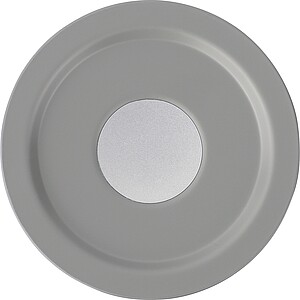 Recycled stainless steel double walled bottle (500 ml), silver