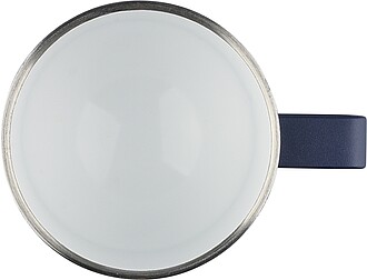 Recycled stainless steel double-walled cup (180 ml) Lilia, blue