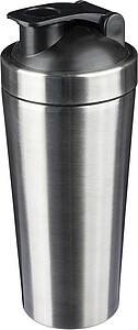 Recycled stainless steel double-walled drinking bottle (750 ml) Orla, silver