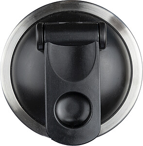 Recycled stainless steel double-walled drinking bottle (750 ml) Orla, silver