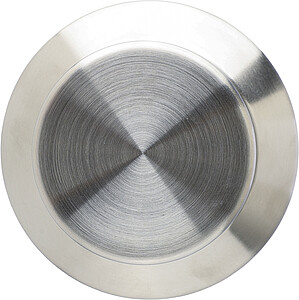 Recycled stainless steel drinking bottle (600 ml) Esen, blue