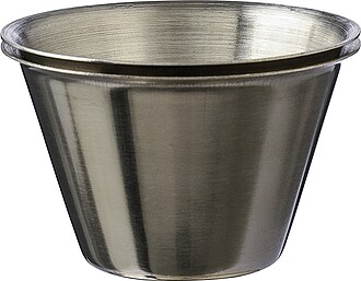 Recycled stainless steel flask Brock, brown