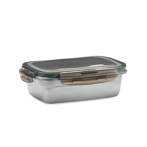 Recycled stainless steel lunch box