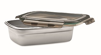 Recycled stainless steel lunch box