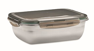 Recycled stainless steel lunch box