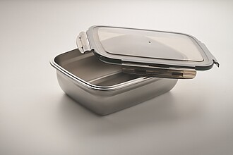 Recycled stainless steel lunch box