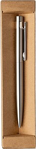 Recycled stainless steel twist ballpen Hannelore