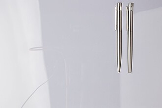 Recycled stainless steel writing set Fritz