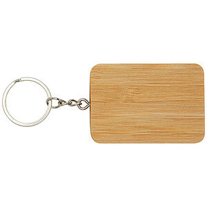 Reel 6-in-1 retractable bamboo key ring charging cable