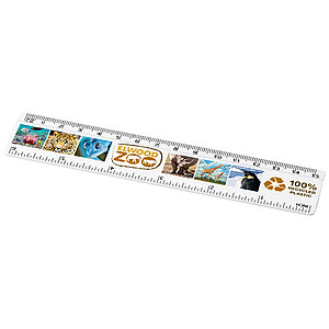 Refari 15 cm recycled plastic ruler