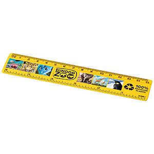 Refari 15 cm recycled plastic ruler