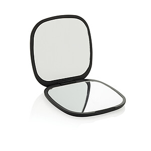 Reflecta RCS recycled plastic make-up mirror, black