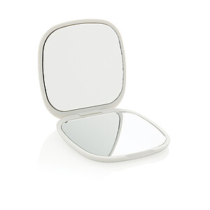 Reflecta RCS recycled plastic make-up mirror, white