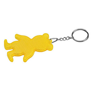Reflecting Bear Keyring